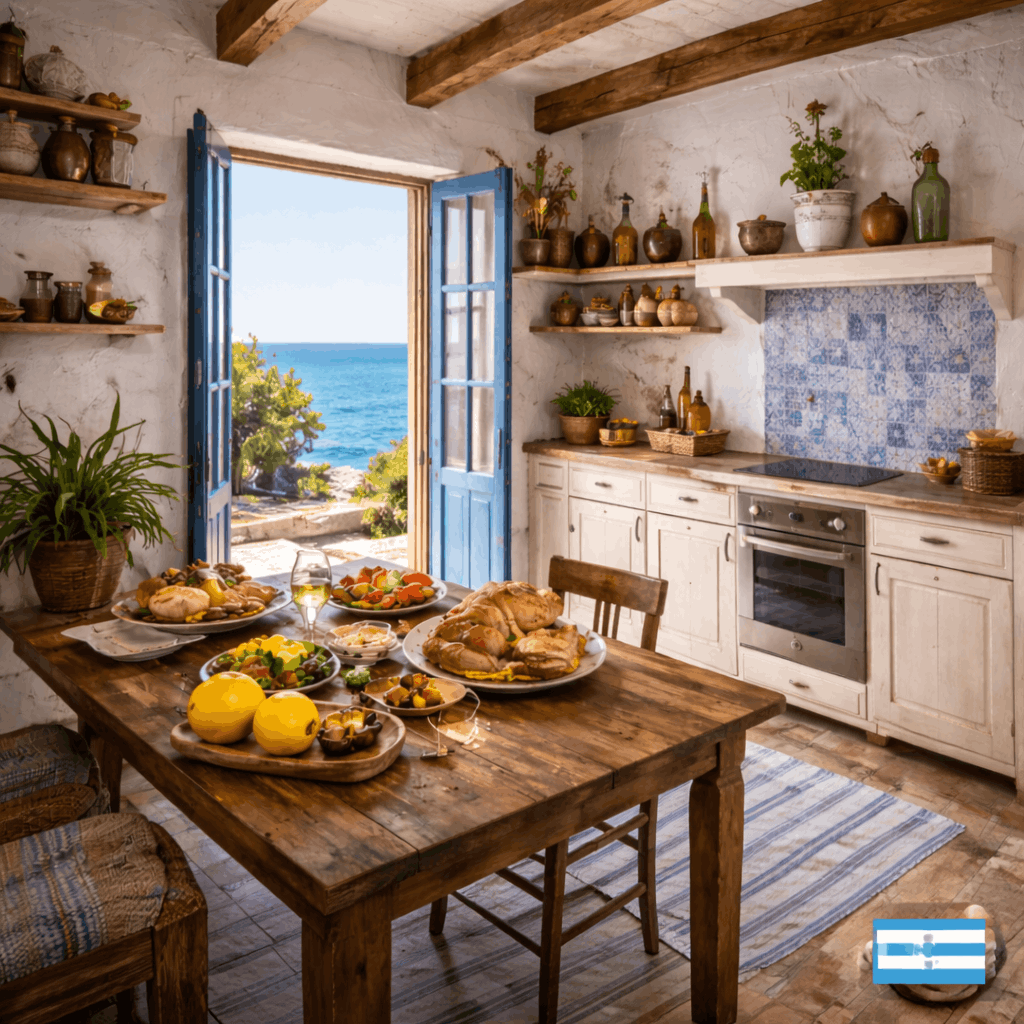 Cuisinistes en Grèce