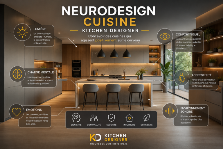 Neurosciences et cuisine : ce que les concepteurs de cuisines et salles de bains doivent savoir !